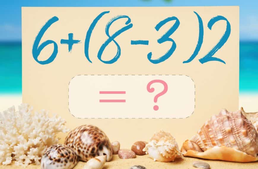 Sfida di matematica: sei un genio dei numeri? Metti alla prova il tuo QI risolvendo questa equazione in meno di 40 secondi!