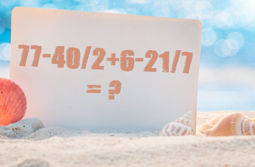Sfida di matematica: mostra il tuo QI in 5 secondi con questa ingegnosa equazione!