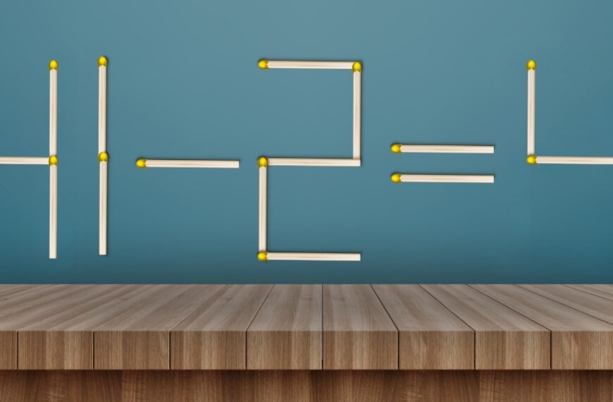 Indovinello di matematica: metti alla prova il tuo QI in 30 secondi spostando solo 2 fiammiferi!