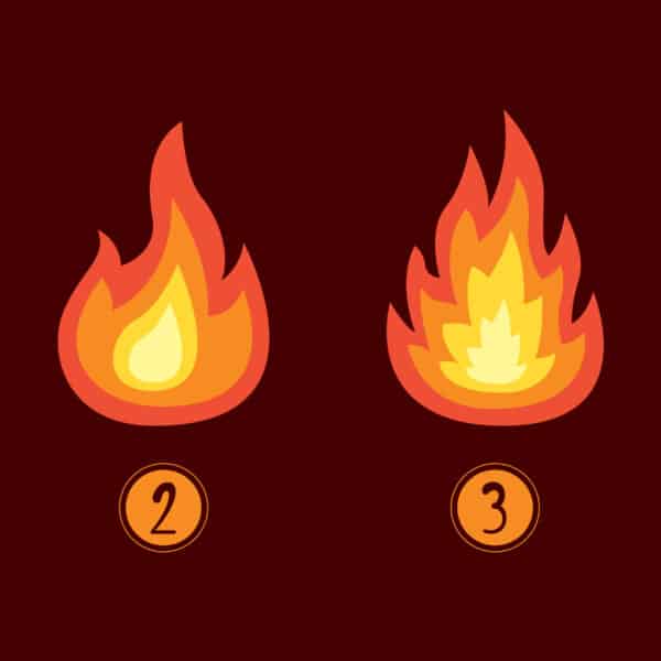 Test della personalità: qual è il tuo potere nascosto? Scegli tra queste 4 fiamme e svela i misteri della tua forza interiore!